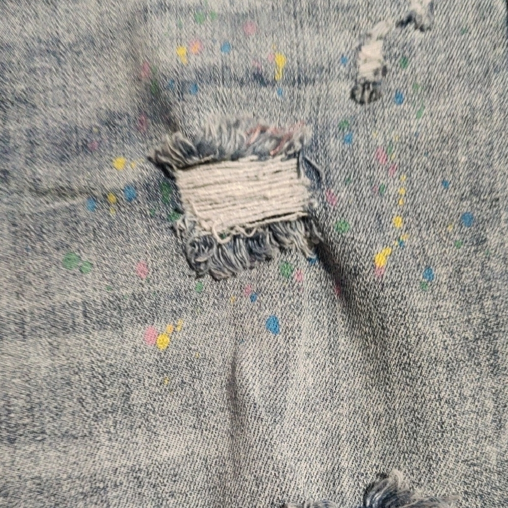 Distressed Denim Shorts - Picture 5 of 5